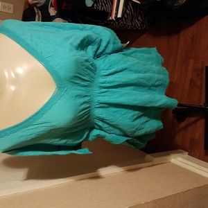 Turquois gsuze top nwt from macys xl